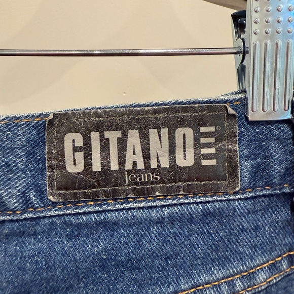 GITANO vintage denim shorts EUC size 14 - Picture 4 of 5